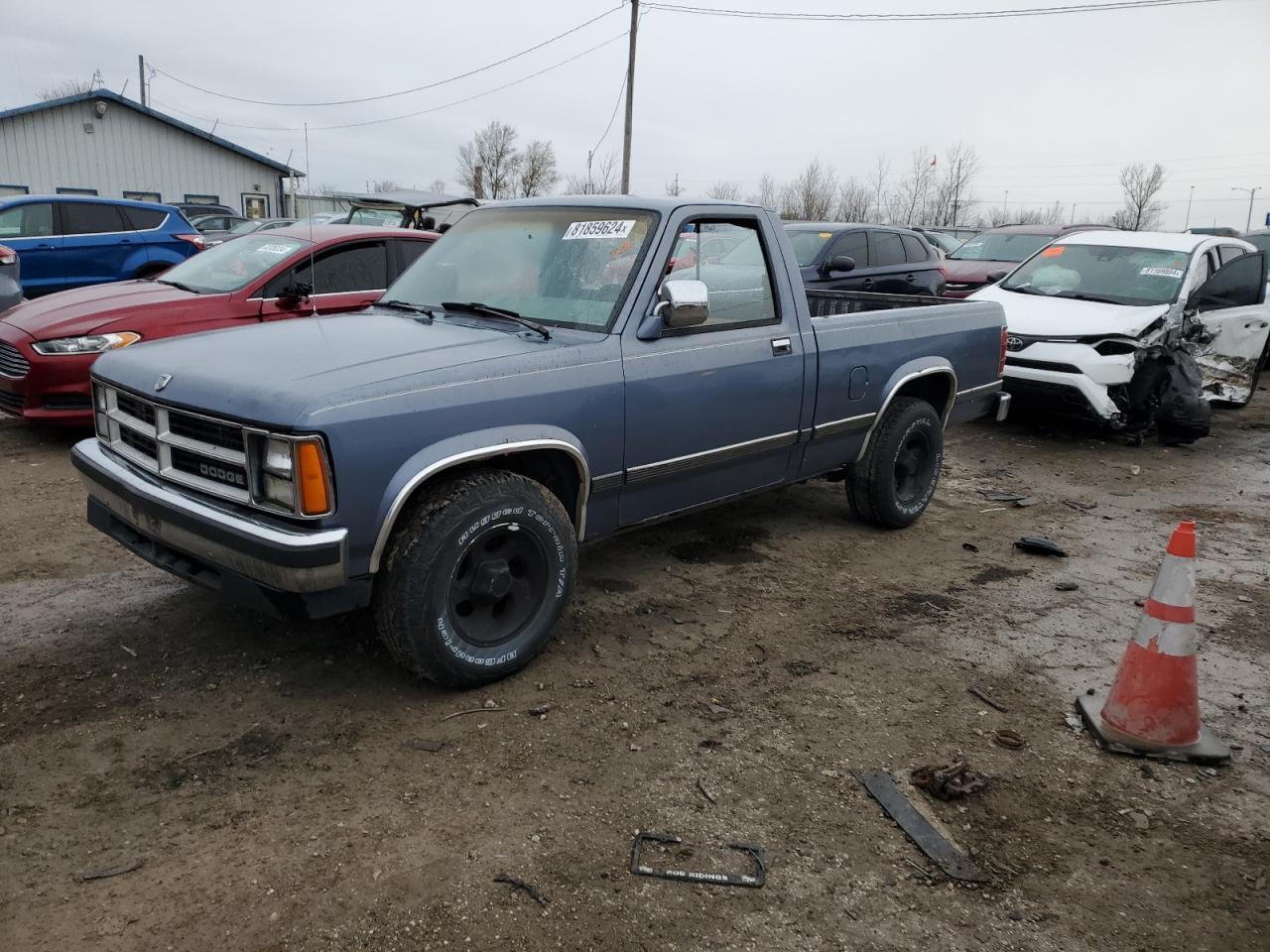 1989 Dodge Dakota VIN: 1B7FL26X3KS146546 Lot: 81859624