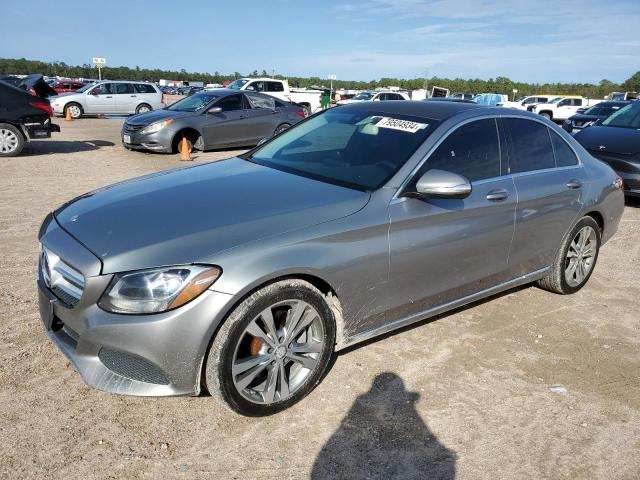 Sedans MERCEDES-BENZ C-CLASS 2015 Srebrny