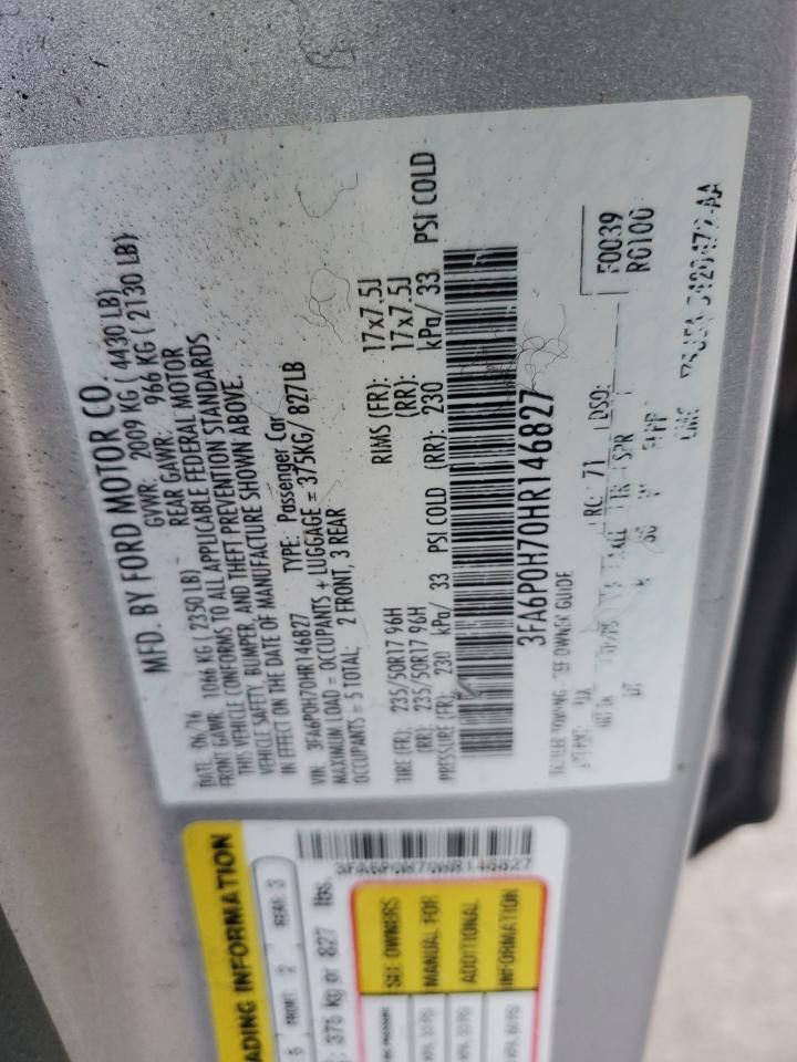 2017 Ford Fusion - Image 12