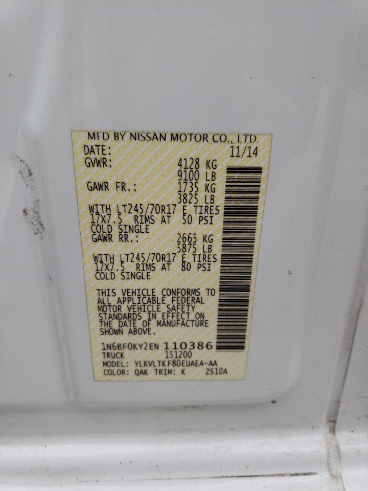2014 Nissan NV - Image 13