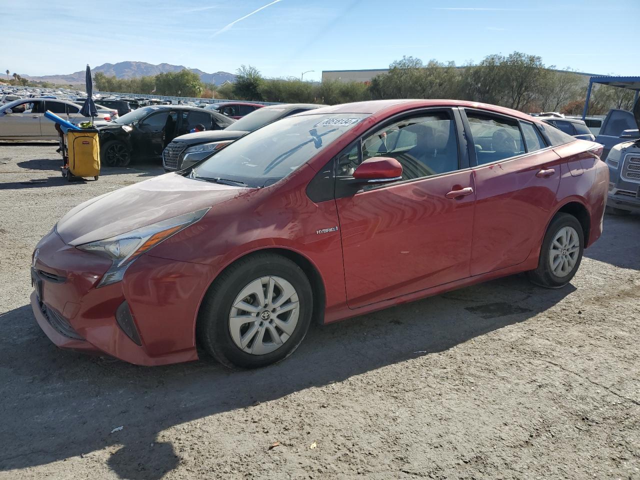 2016 Toyota Prius VIN: JTDKBRFU0G3516322 Lot: 80518134