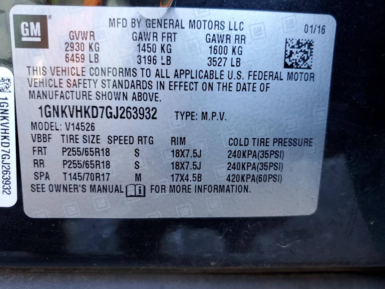 2016 Chevrolet Traverse - Image 13