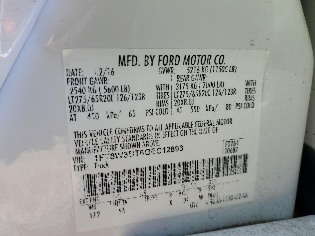 2016 Ford F350 - Image 10
