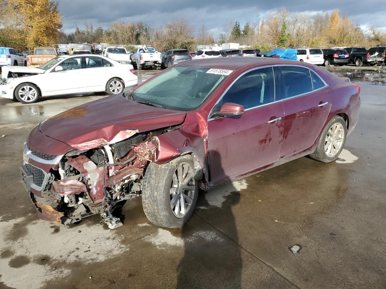 2015 Chevrolet Malibu Ltz იყიდება Woodburn-ში, OR - Front End