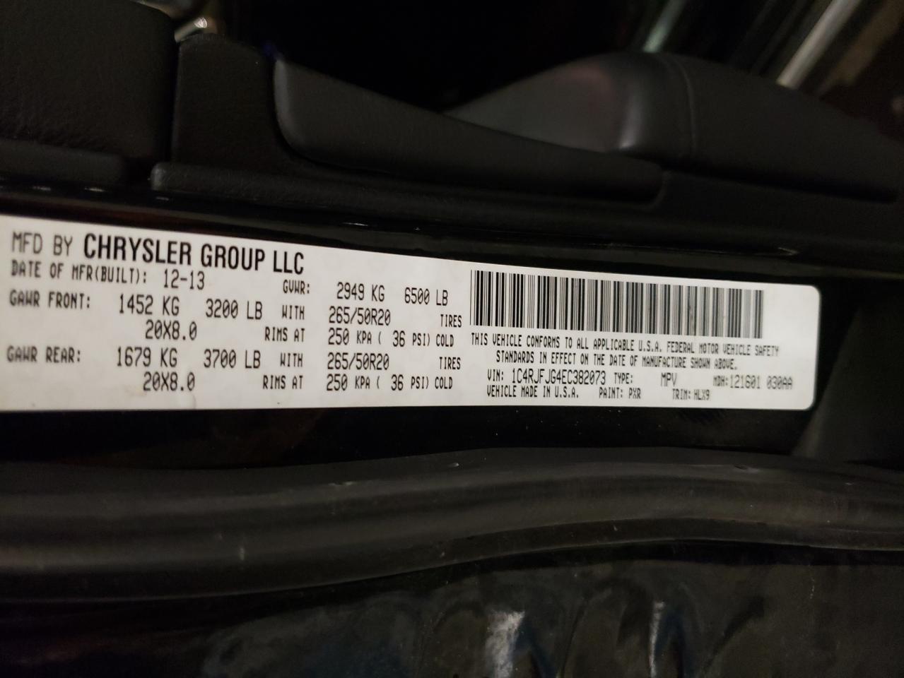 2014 Jeep Grand Cherokee - Image 13