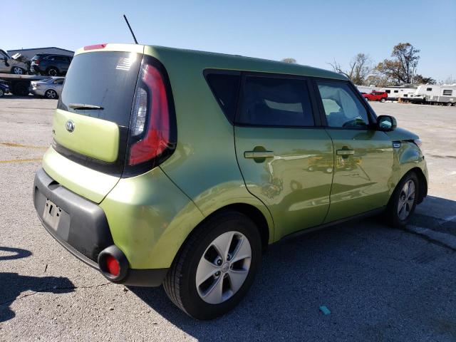  KIA SOUL 2016 Зелений