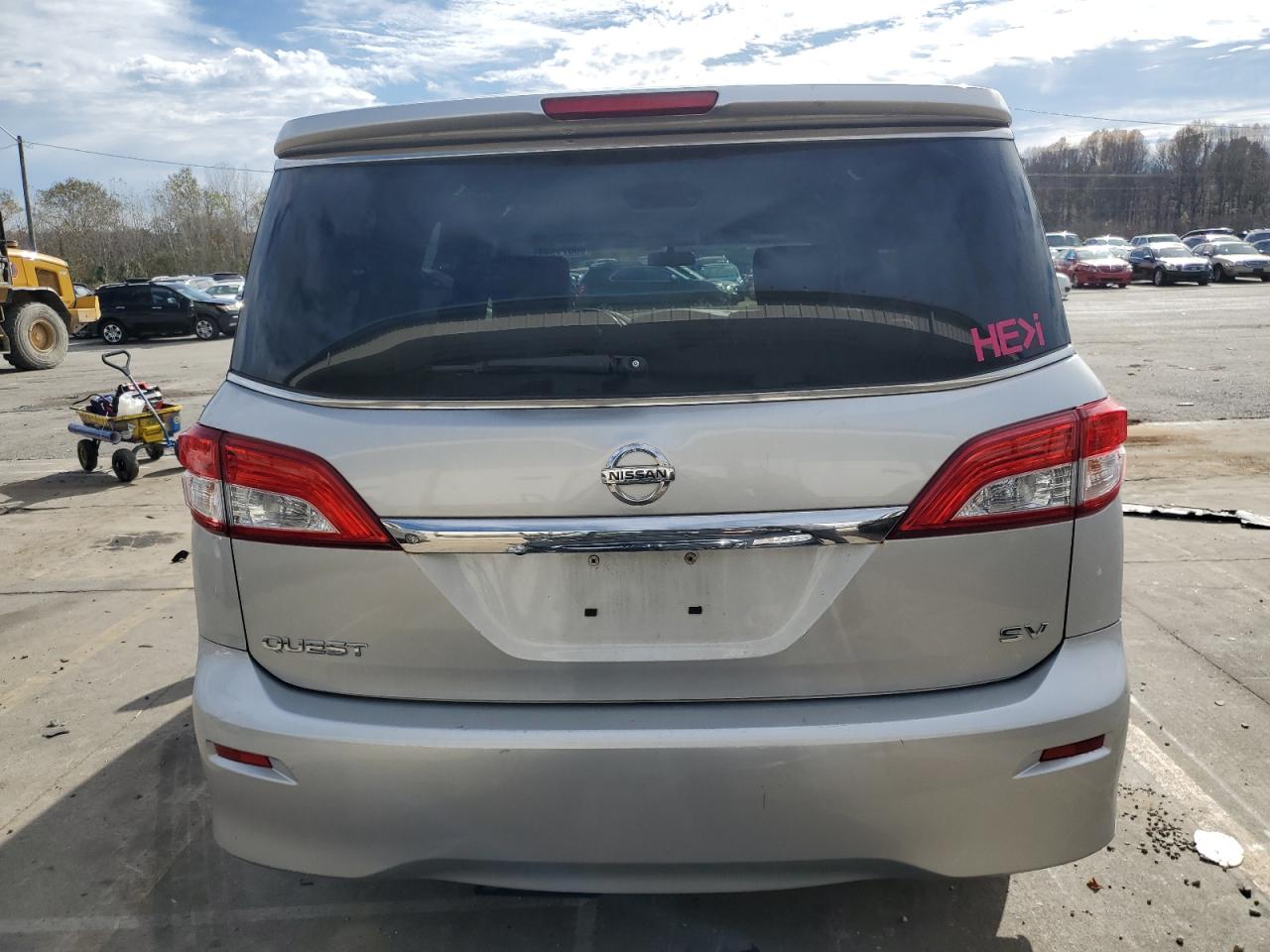 2015 Nissan Quest S VIN: JN8AE2KP4F9122705 Lot: 80071944