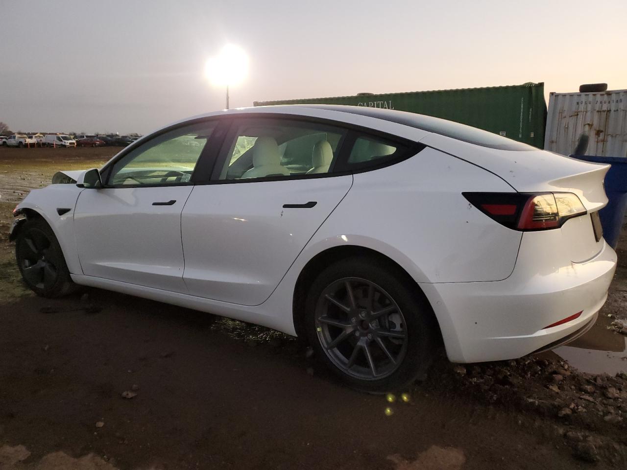 VIN 5YJ3E1EB7NF248687 2022 TESLA MODEL 3 no.2