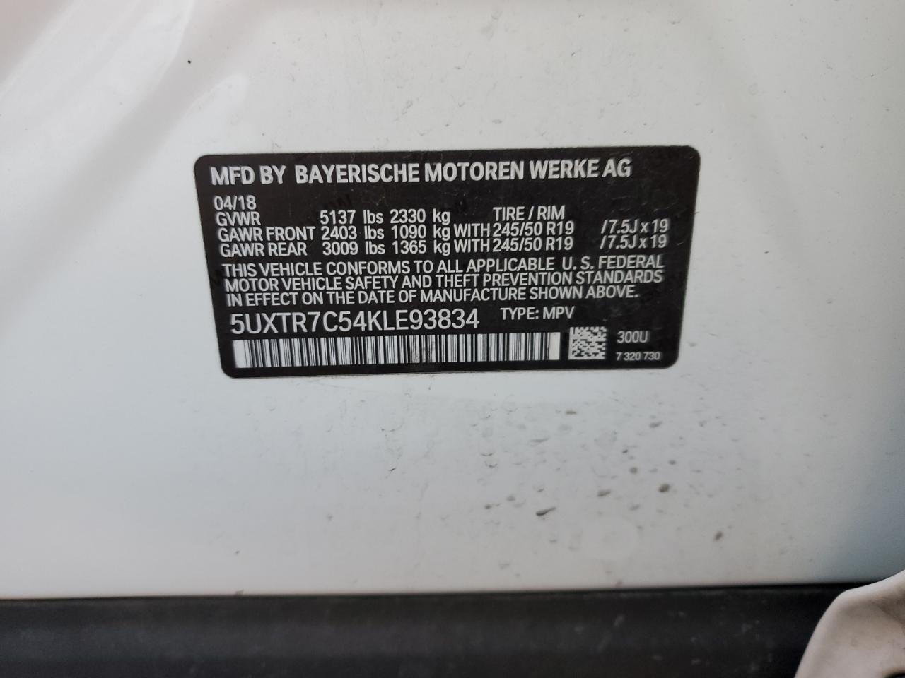 2019 BMW X3 - Image 12