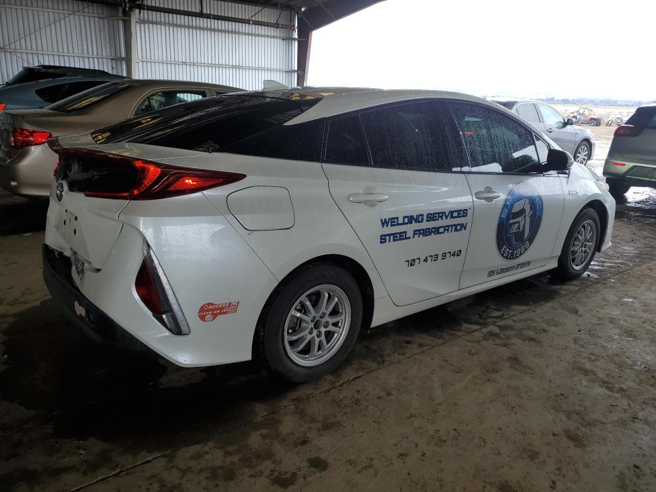 VIN JTDKARFP5H3041751 2017 TOYOTA PRIUS no.3