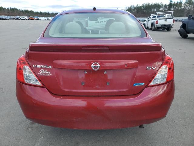  NISSAN VERSA 2014 Red