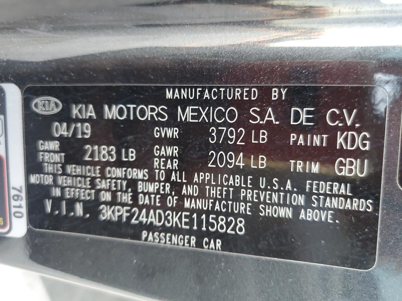 2019 Kia Forte - Image 12