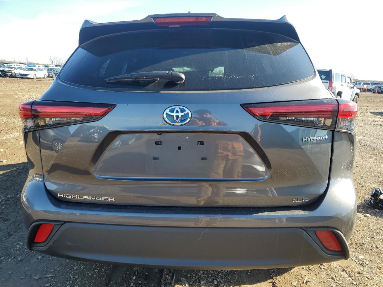 2021 Toyota Highlander Hybrid Xle VIN: 5TDHBRCH1MS536204 Lot: 79643754