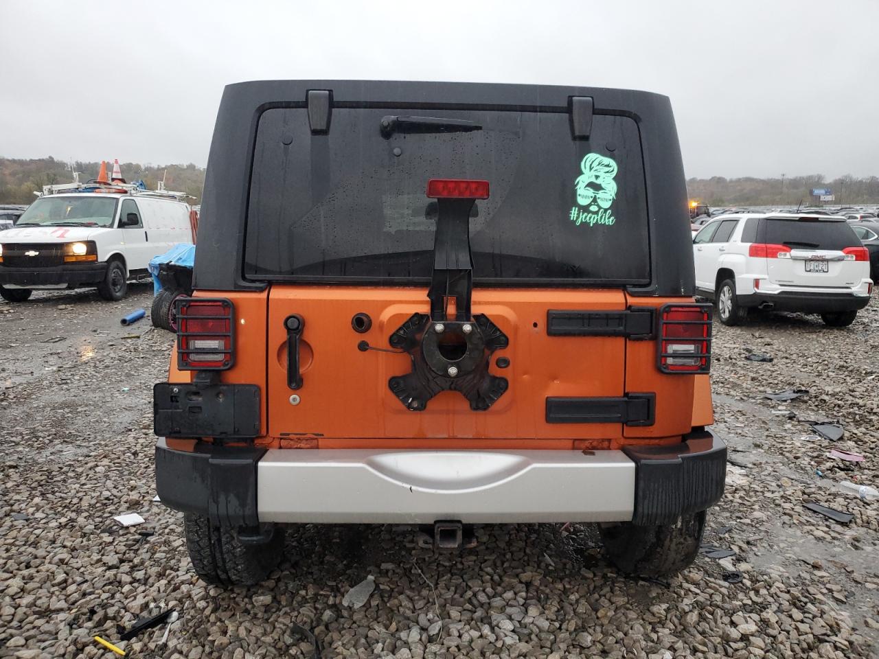 2011 Jeep Wrangler Unlimited Sahara VIN: 1J4BA5H15BL603649 Lot: 78678004