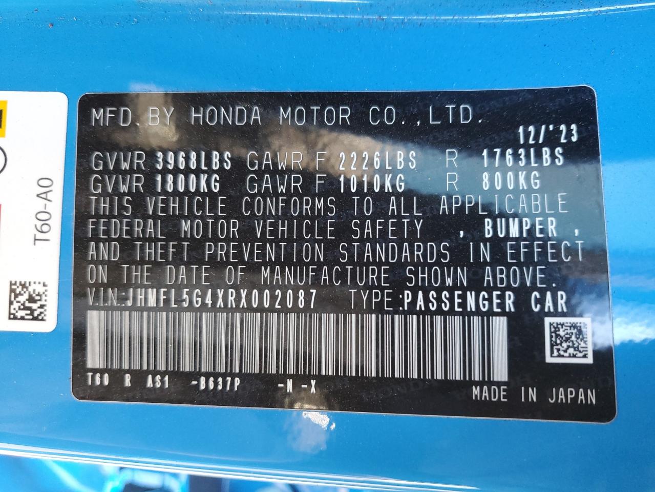 2024 Honda Civic - Image 12