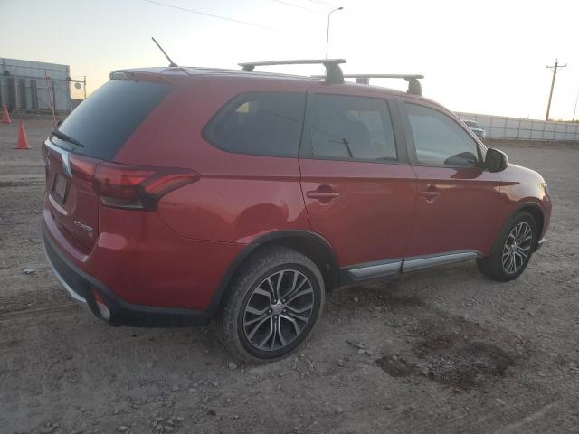  MITSUBISHI OUTLANDER 2016 Красный