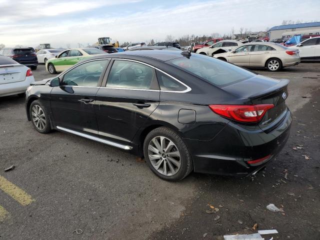  HYUNDAI SONATA 2016 Чорний