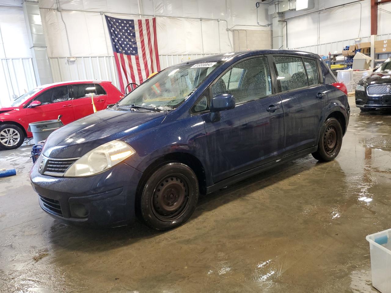 2008 Nissan Versa S продається в Mcfarland, WI - Rear End