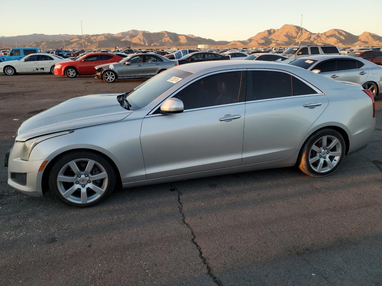 VIN 1G6AA5RA2E0173880 2014 CADILLAC ATS no.1