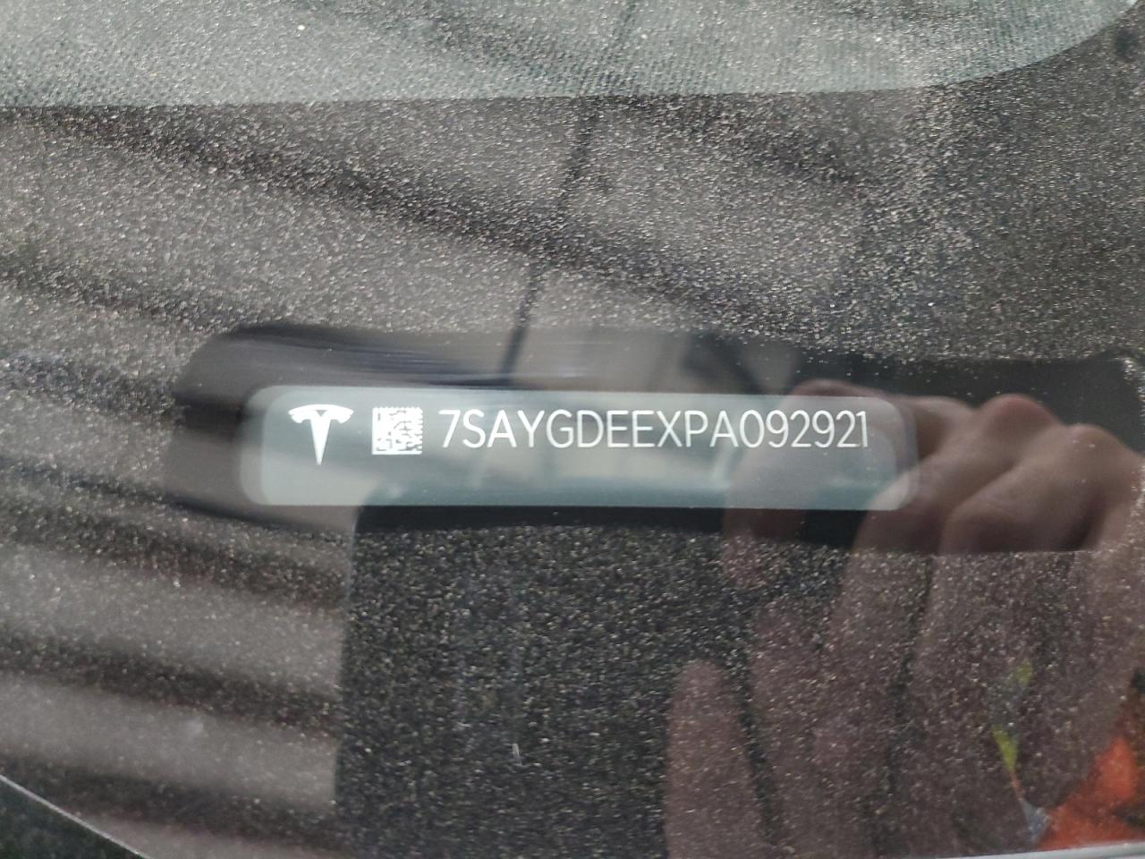 2023 Tesla Model Y VIN: 7SAYGDEEXPA092921 Lot: 81389014