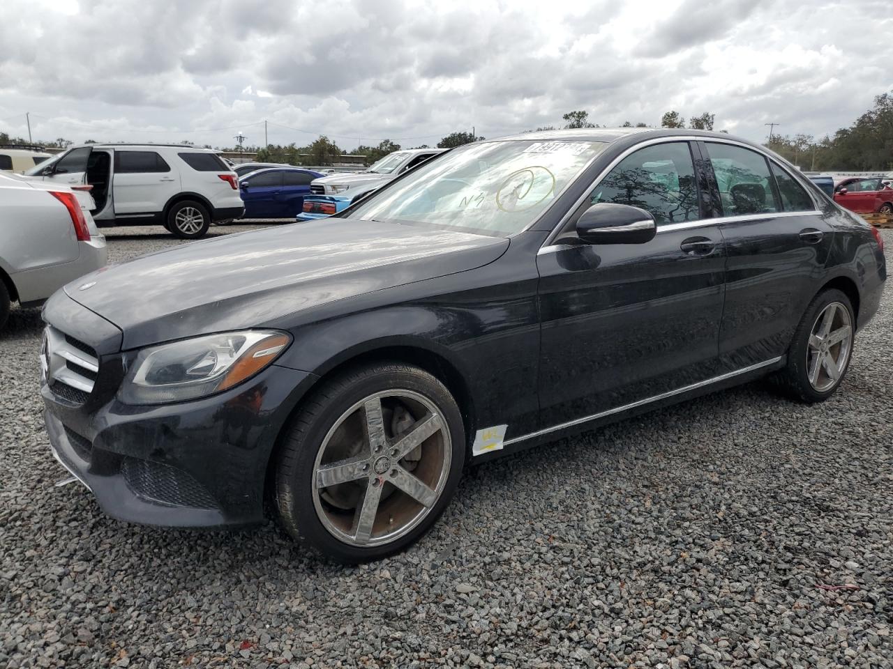 VIN 55SWF4KB1FU032205 2015 MERCEDES-BENZ C-CLASS no.1