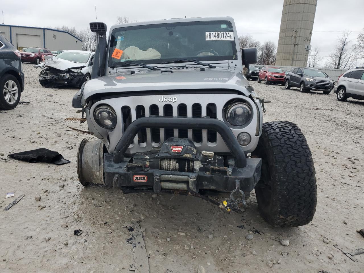 VIN 1C4BJWFG8EL205858 2014 JEEP WRANGLER no.5