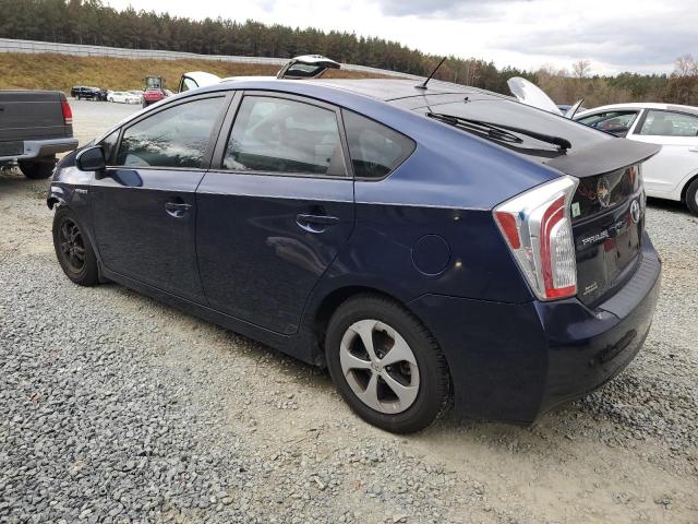  TOYOTA PRIUS 2012 Синий