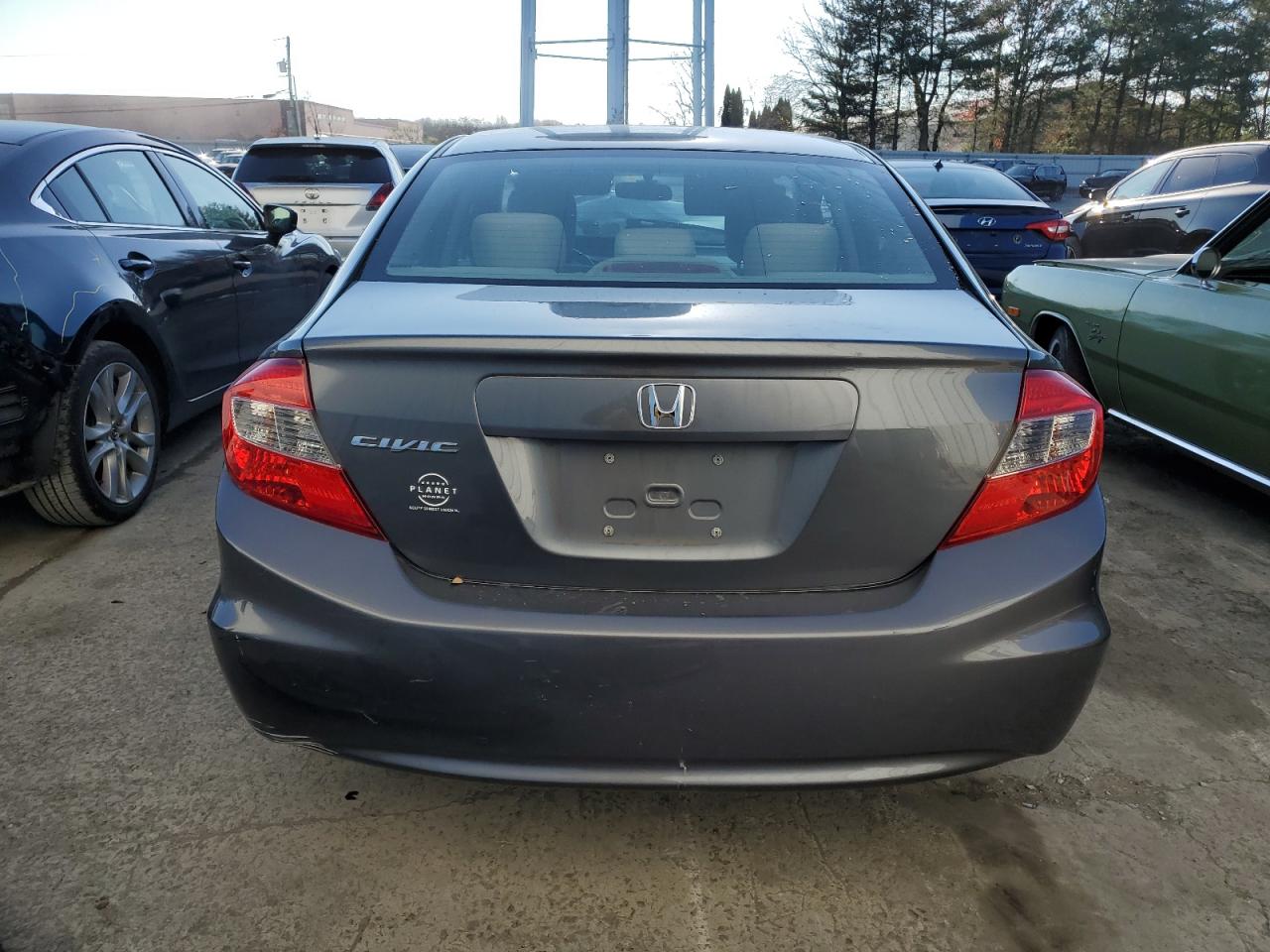 2012 Honda Civic Lx VIN: 19XFB2F57CE379271 Lot: 80702874