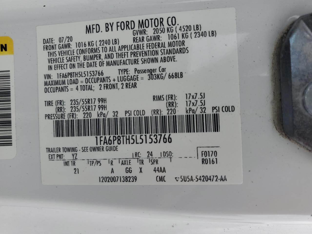 2020 Ford Mustang - Image 13