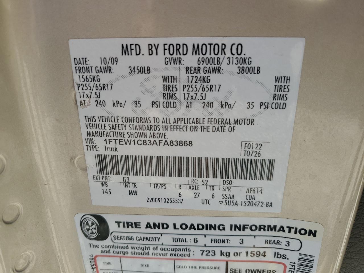2010 Ford F-150 - Image 14
