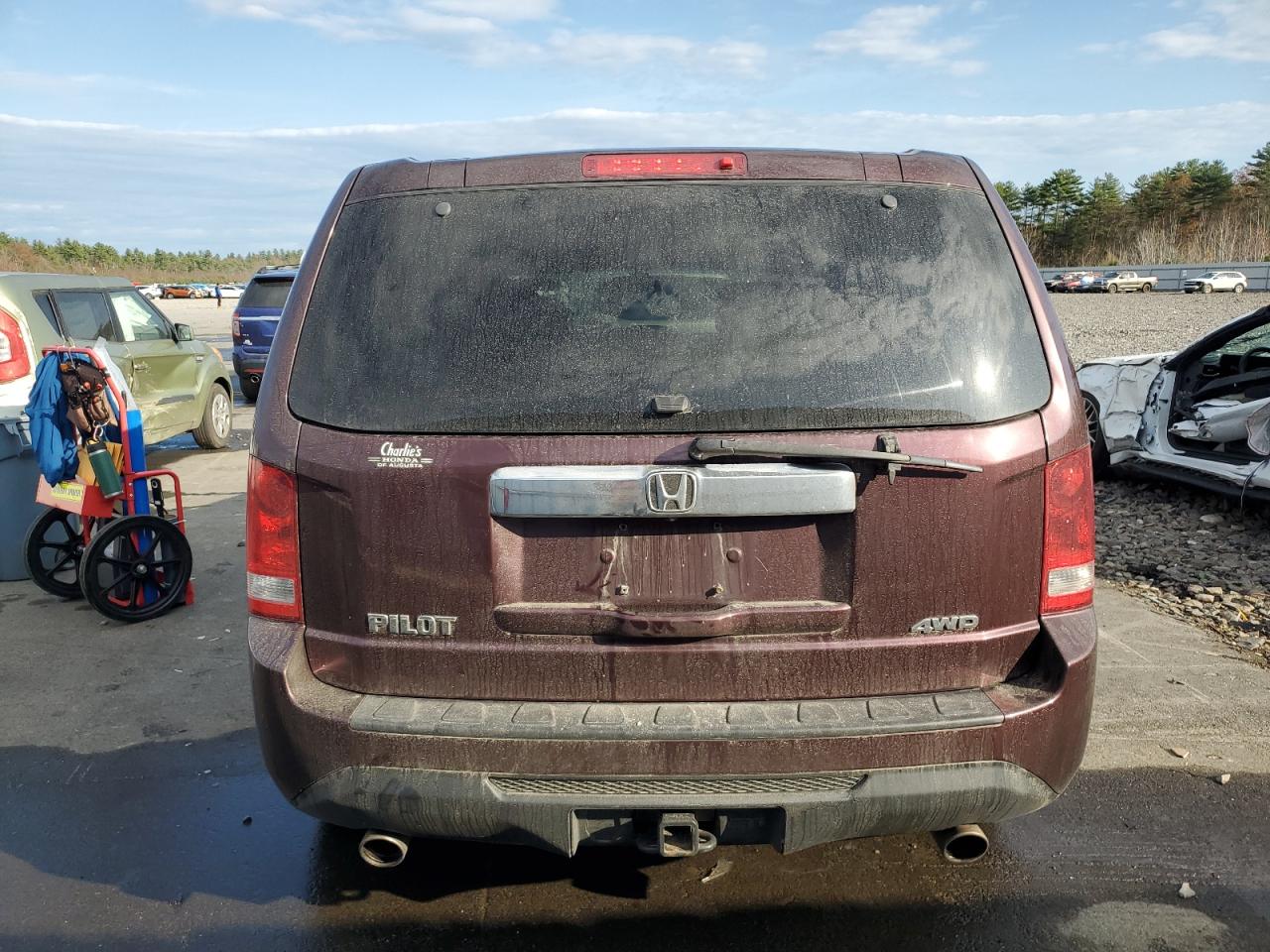 5FNYF4H59FB015678 2015 Honda Pilot Exl