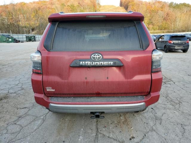  TOYOTA 4RUNNER 2020 Czerwony