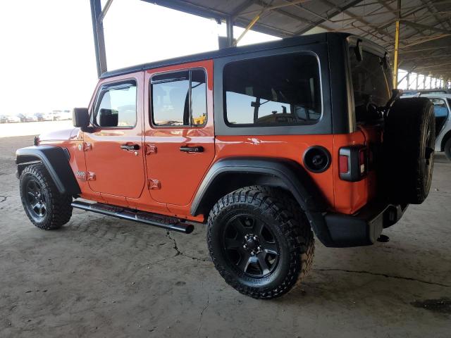  JEEP WRANGLER 2019 Оранжевий