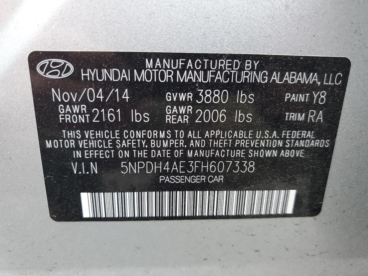 2015 Hyundai Elantra - Image 14