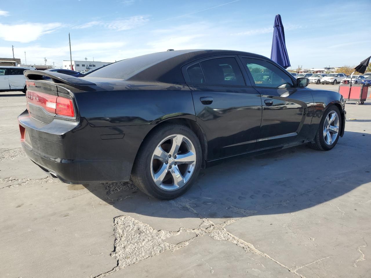 VIN 2C3CDXHG0EH206017 2014 DODGE CHARGER no.3