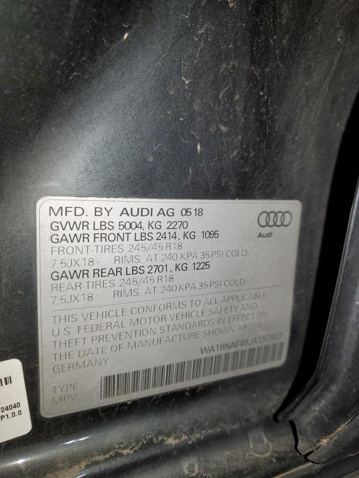 2018 Audi A4 - Image 12