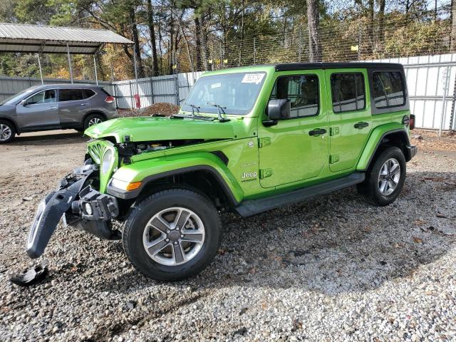  JEEP WRANGLER 2018 Зелений