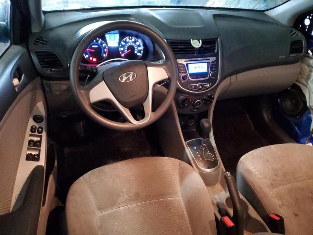  HYUNDAI ACCENT 2014 Синий