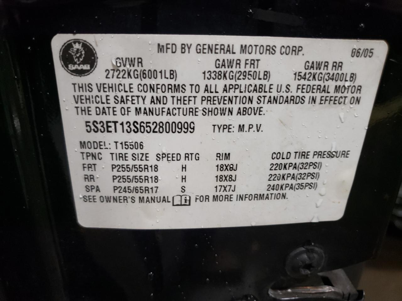2005 Saab 9-7X - Image 12