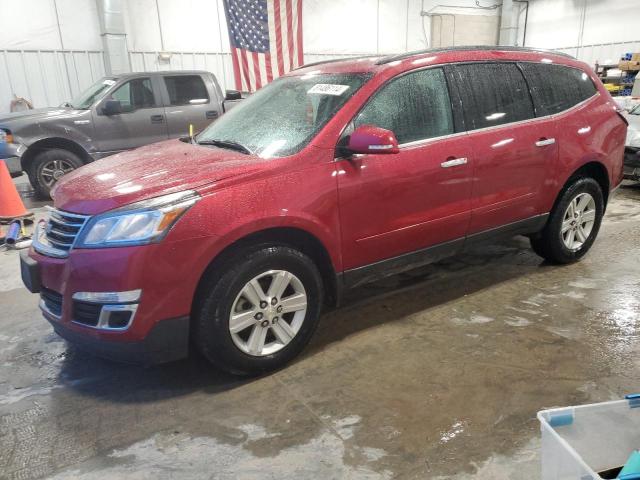  CHEVROLET TRAVERSE 2014 Czerwony