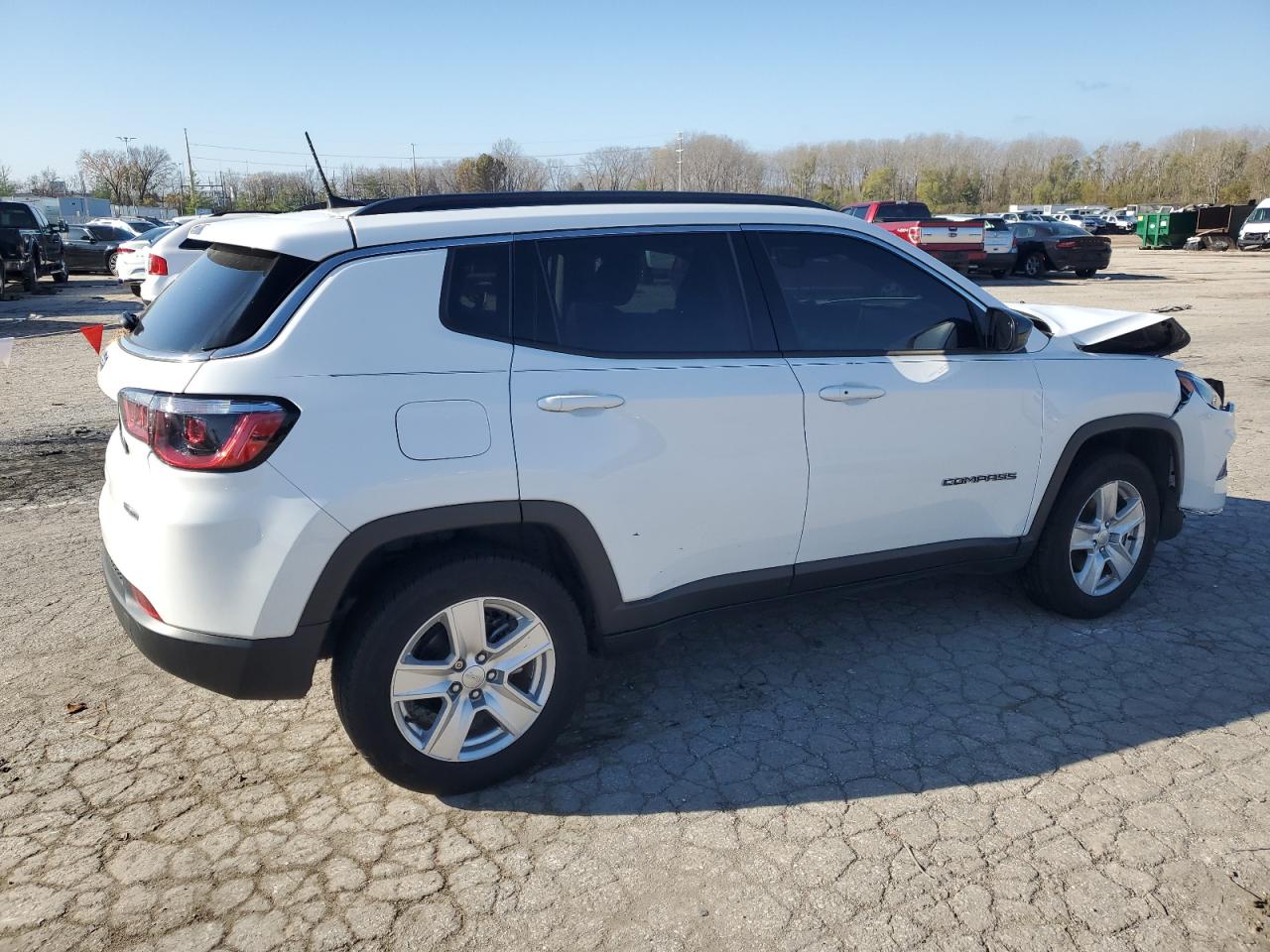 2022 Jeep Compass Latitude VIN: 3C4NJDBB8NT155351 Lot: 80294454