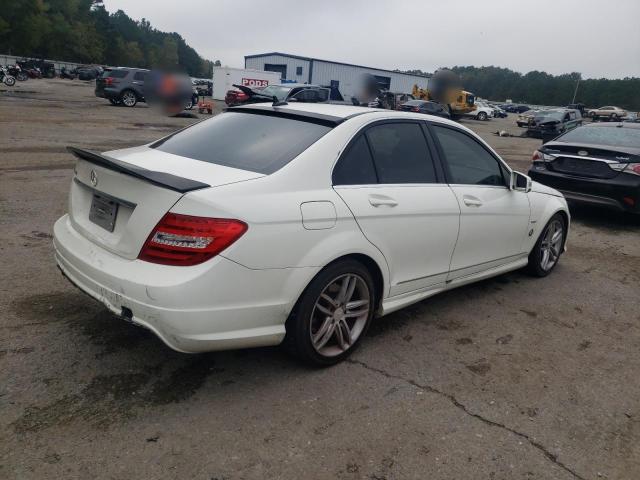  MERCEDES-BENZ C-CLASS 2012 Белы