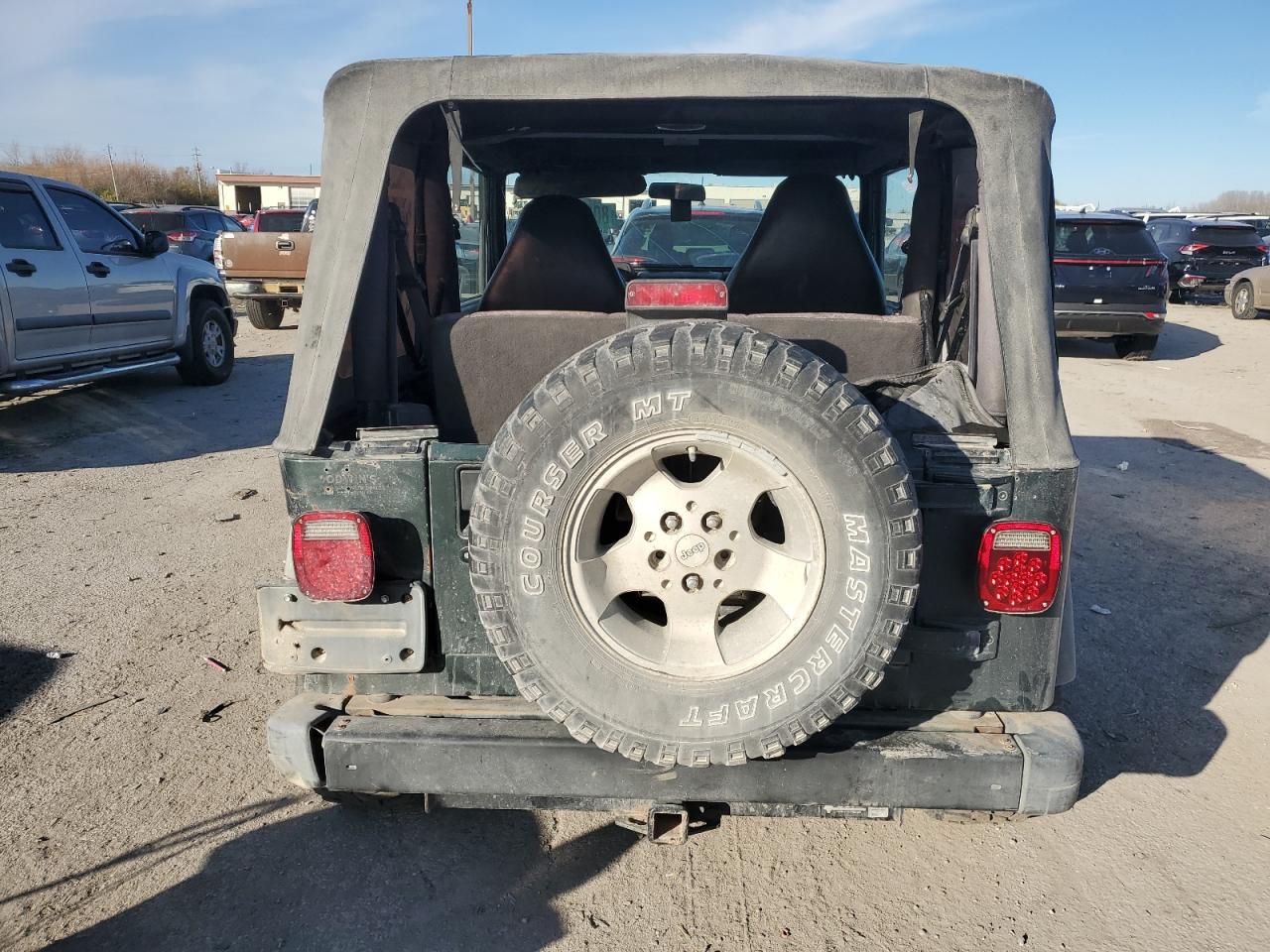 2002 Jeep Wrangler / Tj Se VIN: 1J4FA29P72P723223 Lot: 80833004