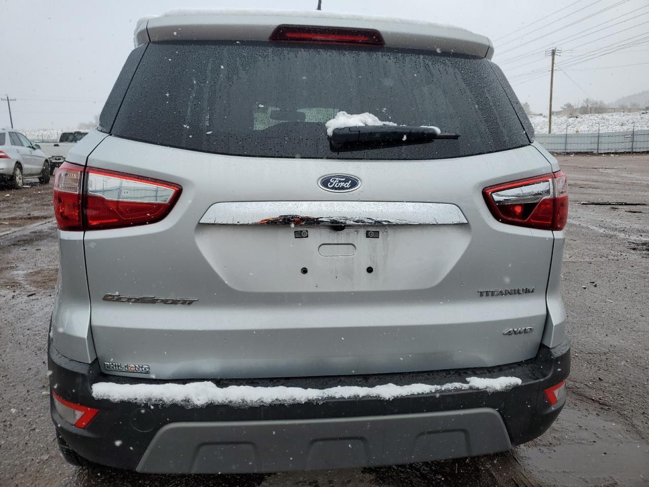 2020 Ford Ecosport Titanium VIN: MAJ6S3KL8LC382333 Lot: 82374544