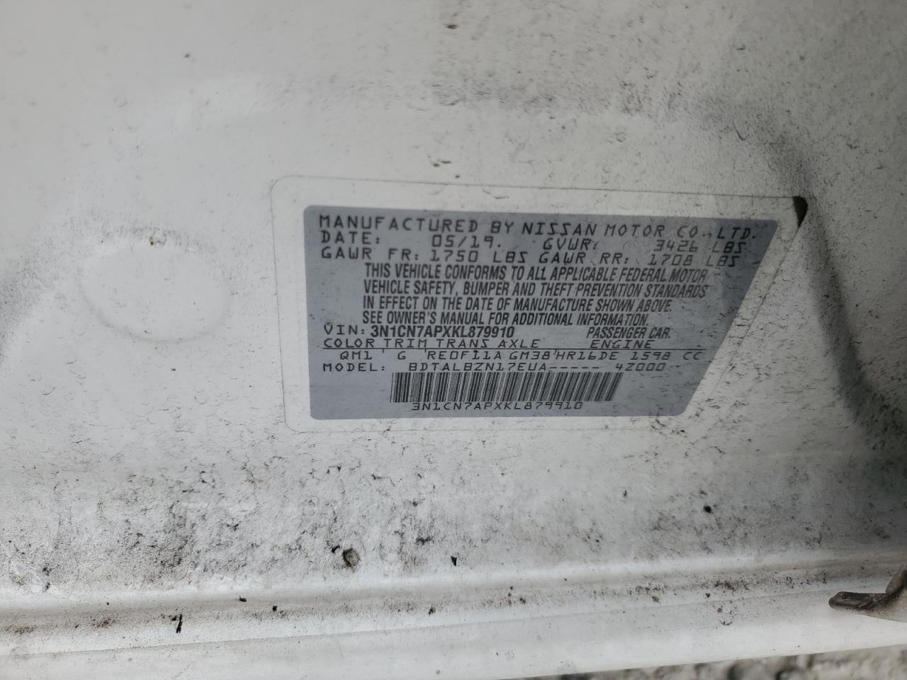 2019 Nissan Versa - Image 15