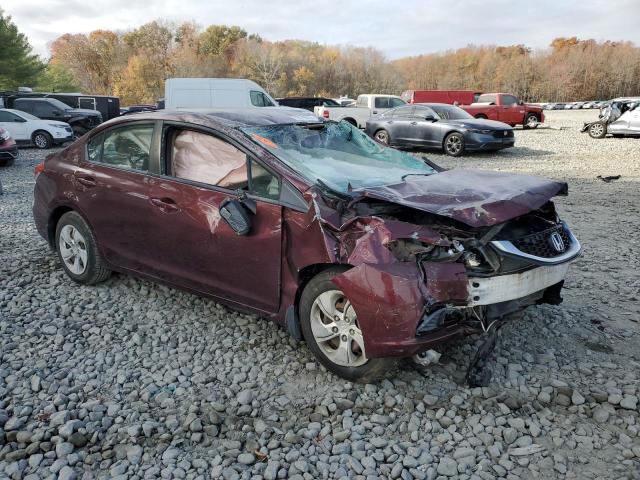  HONDA CIVIC 2014 Burgundy