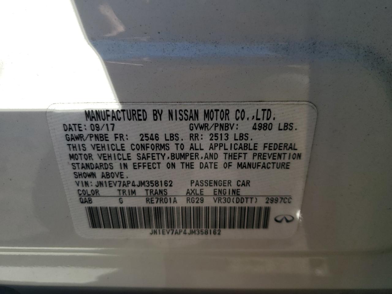2018 Infiniti Q50 - Image 14