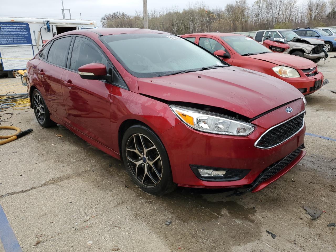 2015 Ford Focus Se VIN: 1FADP3F25FL382742 Lot: 80146354