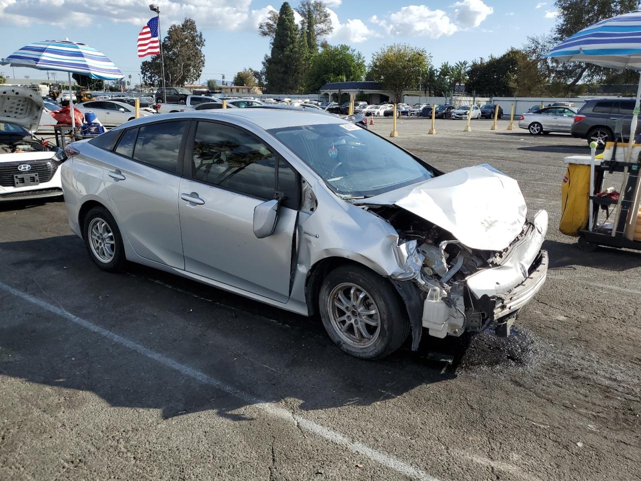 VIN JTDKBRFU1G3003743 2016 TOYOTA PRIUS no.4