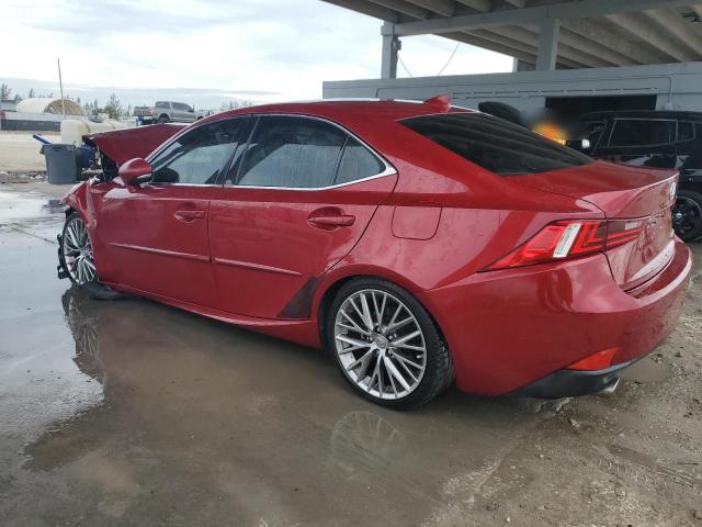  LEXUS IS 2015 Burgundy